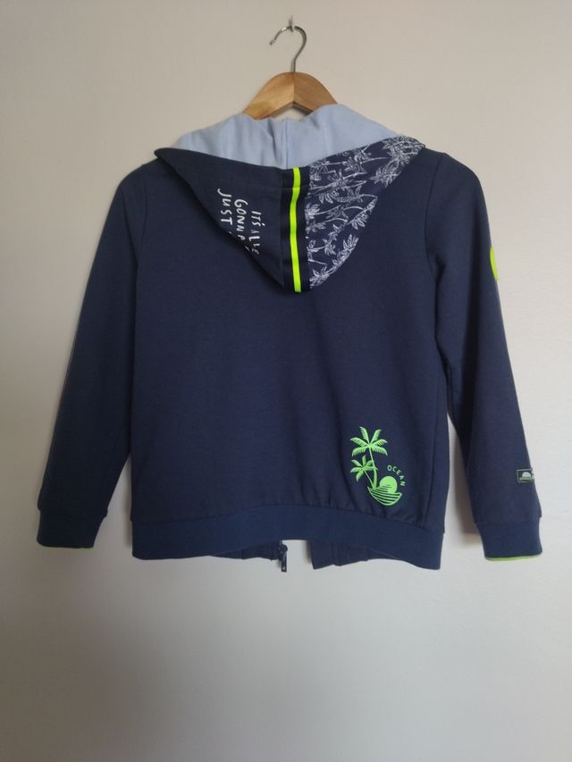 Chaqueta niño azul marino. Talla 10