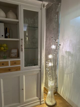 mueble salon , madera cerezo