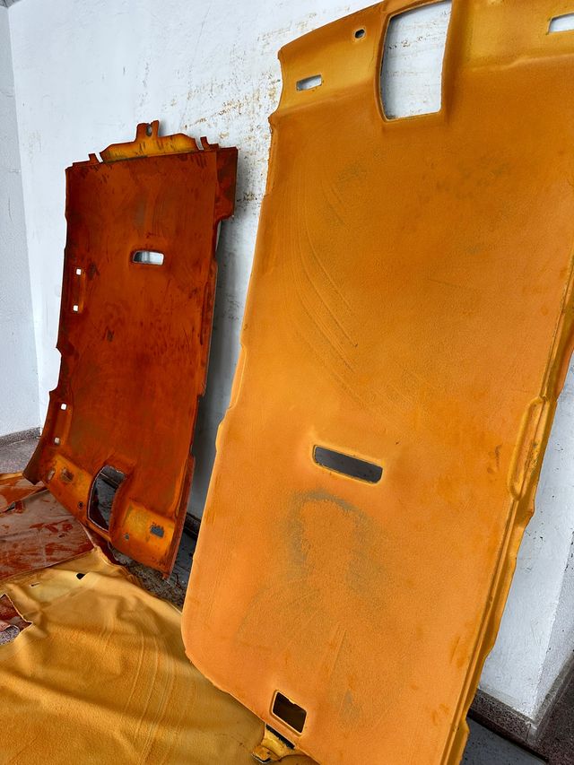 tapizado de techo y puerta de coche 