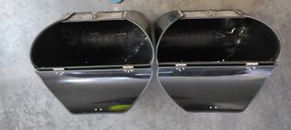 Alforjas artesanas moto, maletas laterales