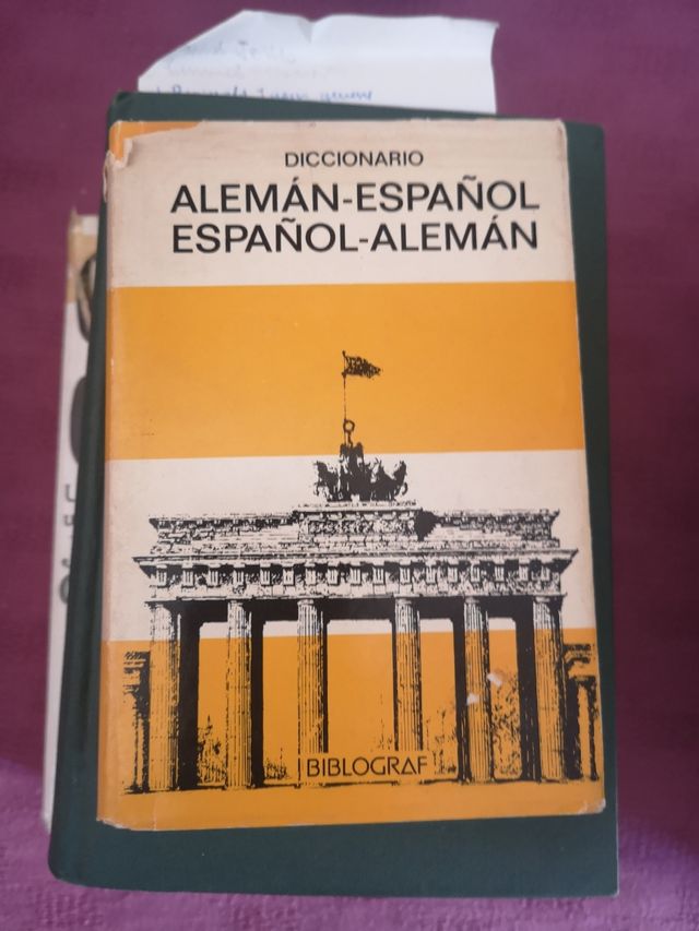 Diccionario de alemán y español