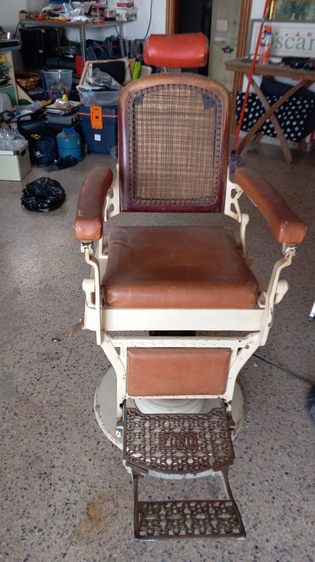 Sillón Barbería antiguo 💈
