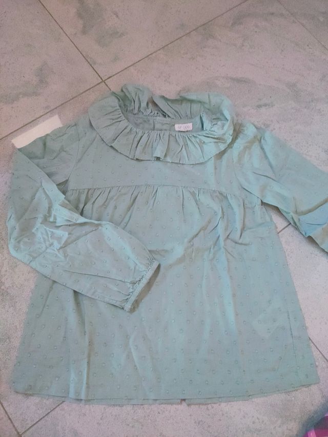 2 camisas de manga larga talla 7-8