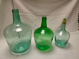 Damajuanas de varios tamaños y precios