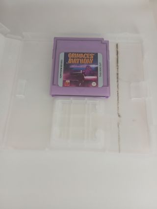 2023 GRIMACE'S BIRTHDAY GAMEBOY COLOR / ADVANCE