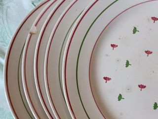 Juego de 5 platos Luneville KG blandine