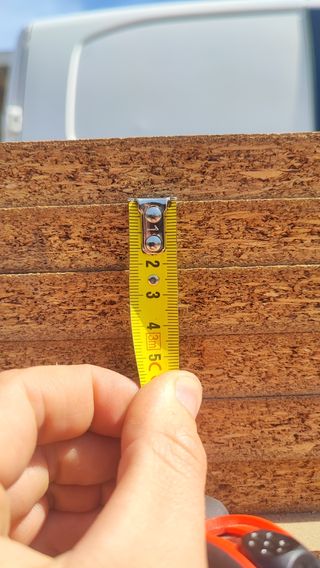 (NUEVOS) Tableros aglomerado de 2.3cm (224x74cm)