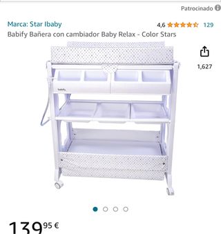 Cambiador Bañera Star Ibaby