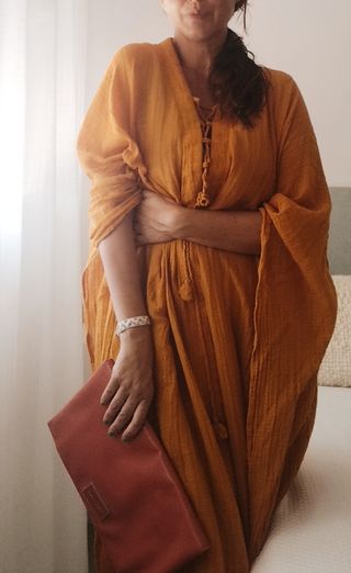 Cartera salmón charol Bimba y Lola