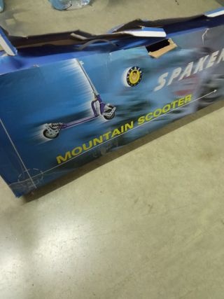 Monopattino ammortizzato con freno