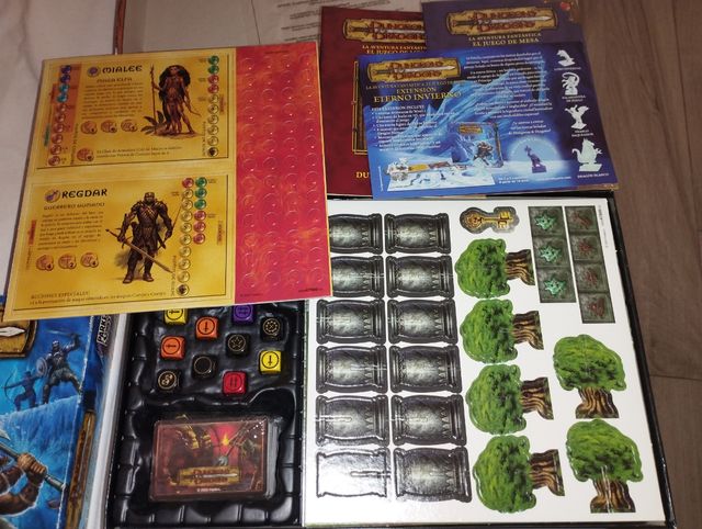 Dungeons and dragons + extensión invierno eterno