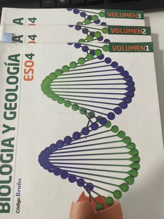 libro de Biologia y geologia 4 ESO