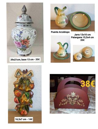 COSAS CASA y ADORNOS ( varios modelos )