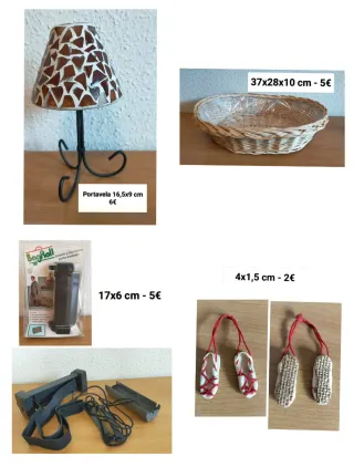 COSAS CASA y ADORNOS ( varios modelos )