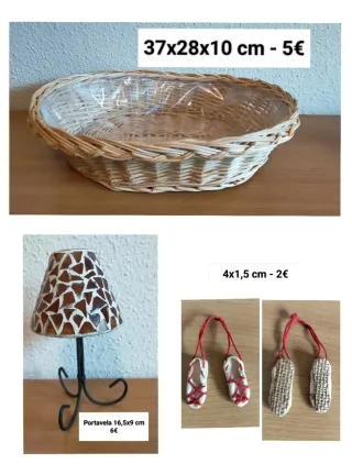 COSAS CASA y ADORNOS ( varios modelos )