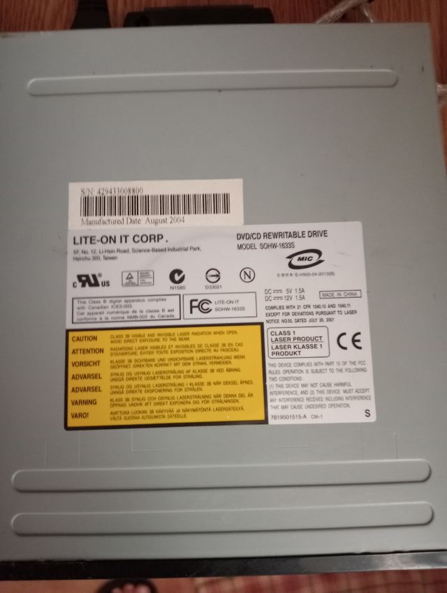 Piezas para Ordenador PC