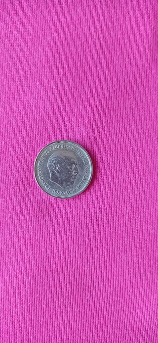 Monedas 25 pesetas+ 5 pesetas