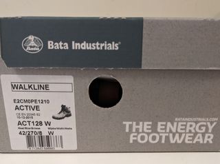 Bota de seguridad S2 ESD puntera horma ancha, T 42