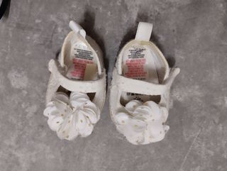 Zapatilla tipo esparto bebé gitana 3 meses