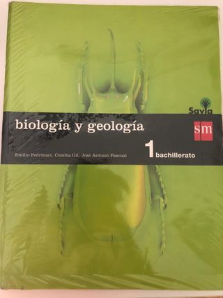 Libro Biología y Geología 1º Bachiller