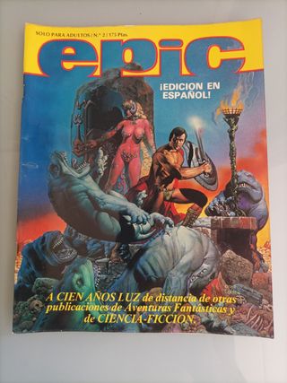 Revista epic. Comic (lote de 3)
