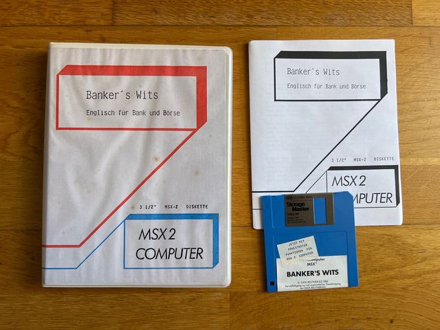 MSX Banker’s Wit disco