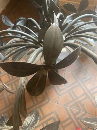 Lampara de Techo de Forja