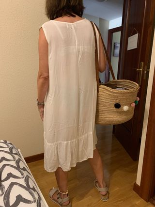Vestido playero etnico