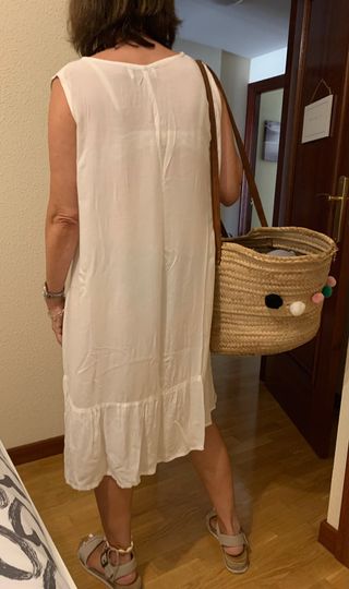 Vestido playero etnico