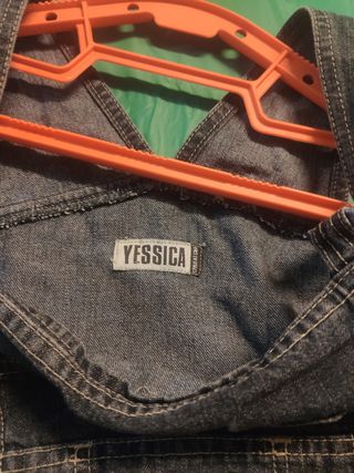 Peto vaquero premamá talla 42_44