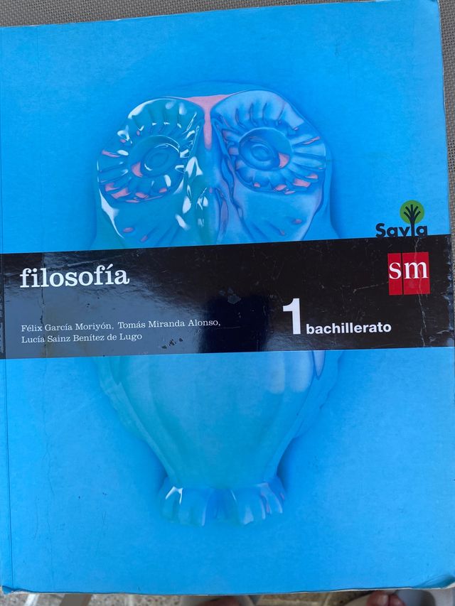 libro filosofia 1 bachillerato