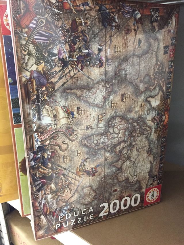 Pack 3 puzzles de 2000 piezas