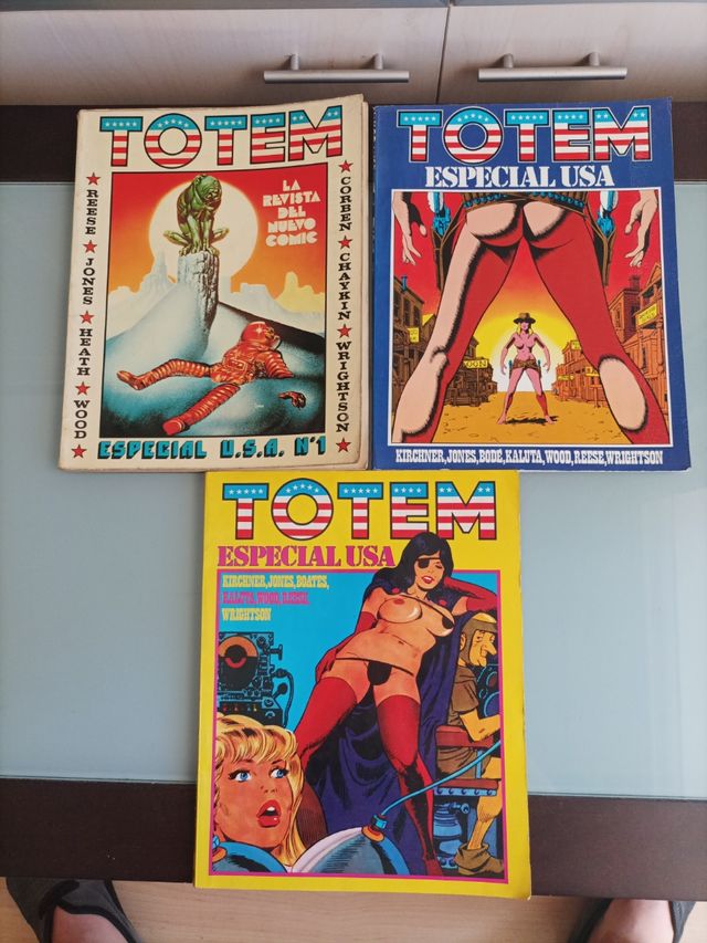 Tòtem especial USA, (lote 3)