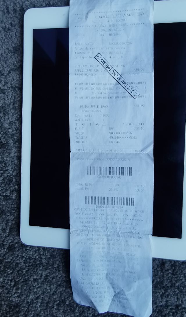 Ipad Air 64 Gigas  Modelo A1566