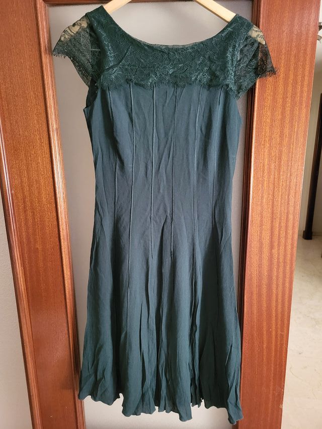 Vestido verde Purificación García