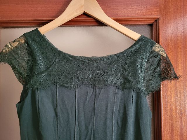 Vestido verde Purificación García