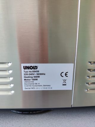 Panificadora Unold 68456