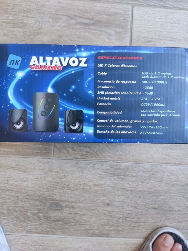 Altavoz gaming