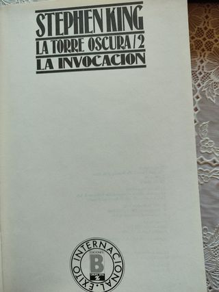 La torre oscura 1, 2 y 3