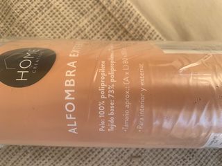 Alfombra exterior/interior relieve nueva 150x80