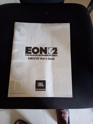 Altavoz activo JBL EON10 G2 speaker/monitor