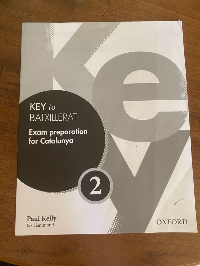 Student’s book y Workbook 2 bachillerato