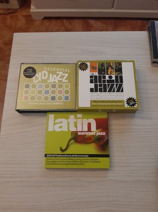 Lote cds acid jazz