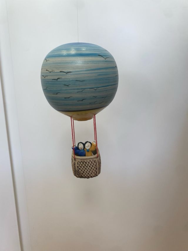 Globo aerostático de decoración