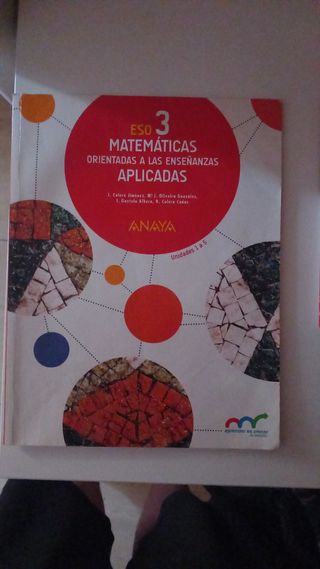 Libro de matematicas 3eso anaya aplicada