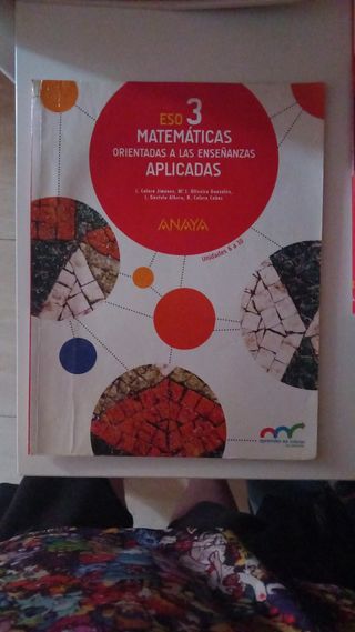 Libro de matematicas 3eso anaya aplicada