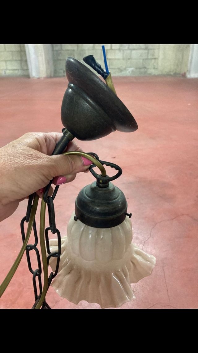 lampadario e applique primi ‘900