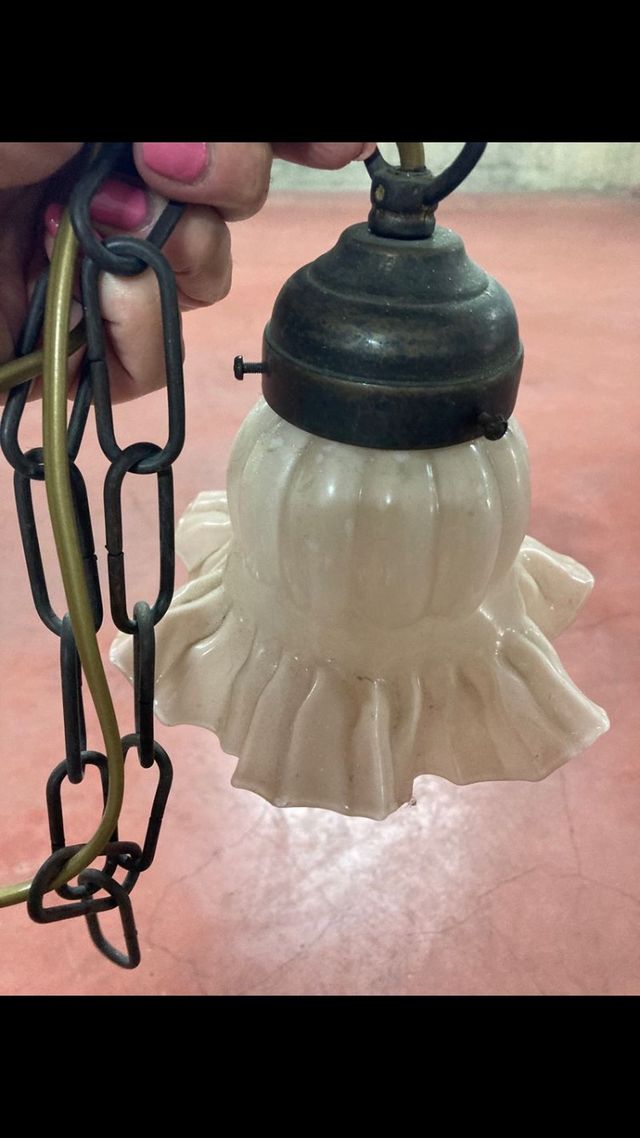 lampadario e applique primi ‘900