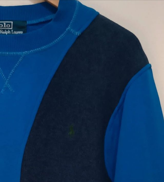 Sudadera Ralph Lauren vintage rework 😍