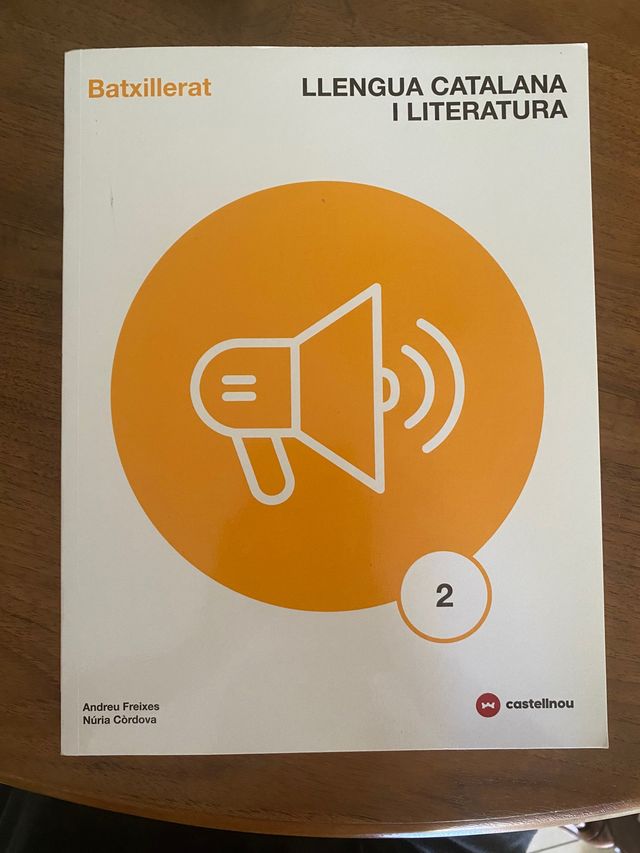 lengua catalana i literatura 2 batxillerat